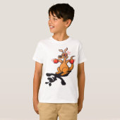 ボクシングカンガロ Tシャツ (正面フル)