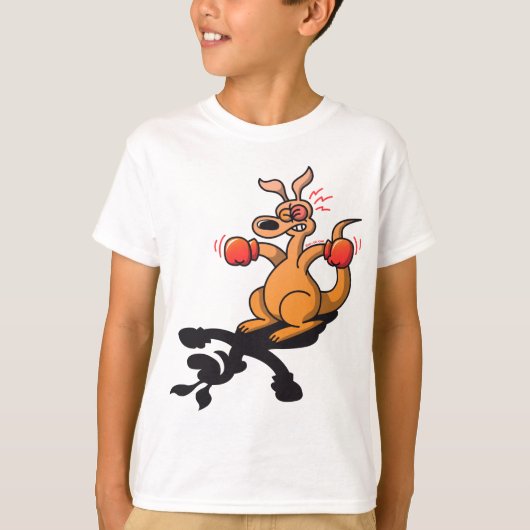 ボクシングカンガロ Tシャツ (正面)