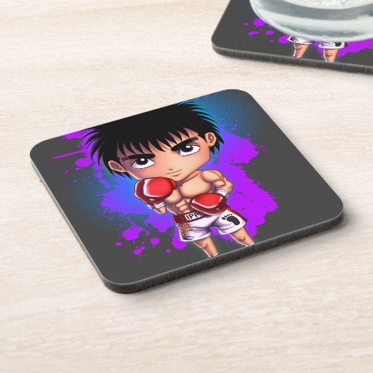 ボクシングガイ コースター (左側)