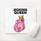 ボクシングクイーンズウーメンボクシングガールズボクサーボクシング1 マウスパッド (マウス)