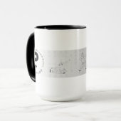 "ボクシングクラシック"の15 oz。 マグ (正面左)