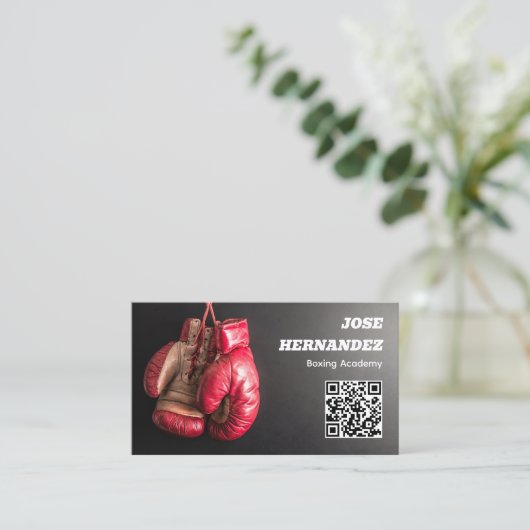 ボクシングクラブ 名刺 (スタンド正面)
