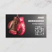 ボクシングクラブ 名刺 (正面)