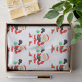 ボクシングクリスマスホリデーギフトティッシュペーパー 薄葉紙 (ギフト)