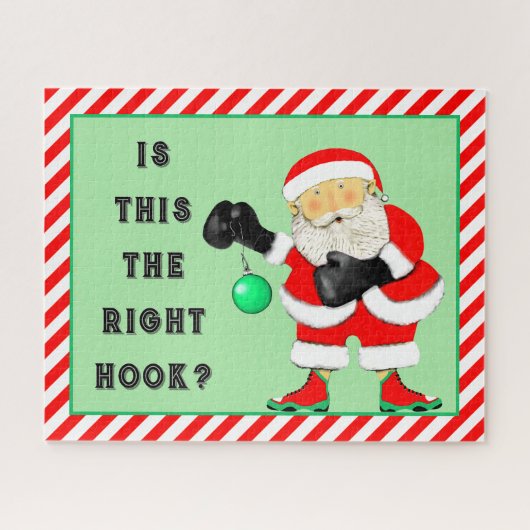 ボクシングクリスマスホリデーギフト ジグソーパズル (横)