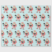 ボクシングクリスマスホリデーギフト ラッピングペーパー (フラット)