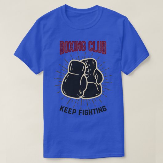 ボクシングク保ブ戦 Tシャツ (デザイン正面)
