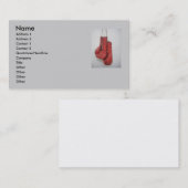 ボクシンググラブの名刺 名刺 (正面/裏面)