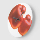 ボクシンググラブ ラージ壁時計 (傾斜)