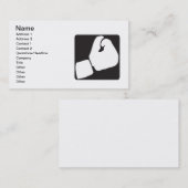 ボクシンググラブ 名刺 (正面/裏面)