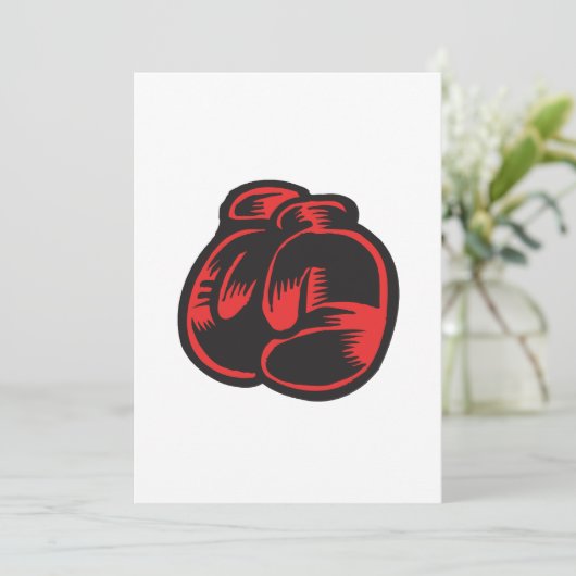 ボクシンググラブ 招待状 (スタンド正面)