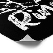 ボクシンググローブおもしろいボクサーのライフは良い ポスター (角)