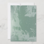 ボクシンググローブの誕生日パーティー招待状 招待状 (裏面)