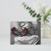 ボクシンググローブアンドジムトレーニング ポストカード (スタンド正面)