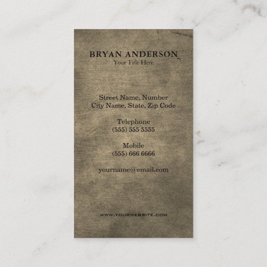 ボクシンググローブクラブ名刺 名刺 (裏面)