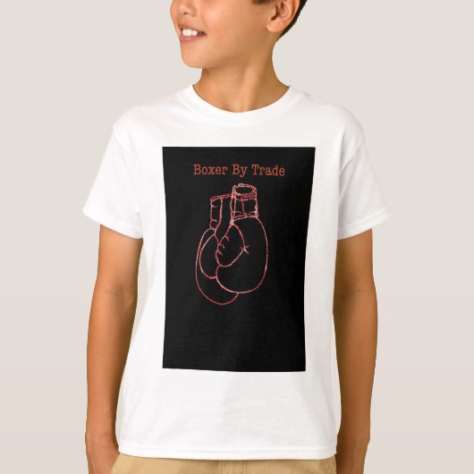 ボクシンググローブファイトファンギフトまたは現在のクリスマス Tシャツ (正面)