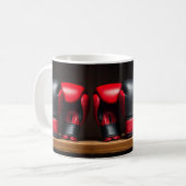 ボクシンググローブ コーヒーマグカップ (正面左)