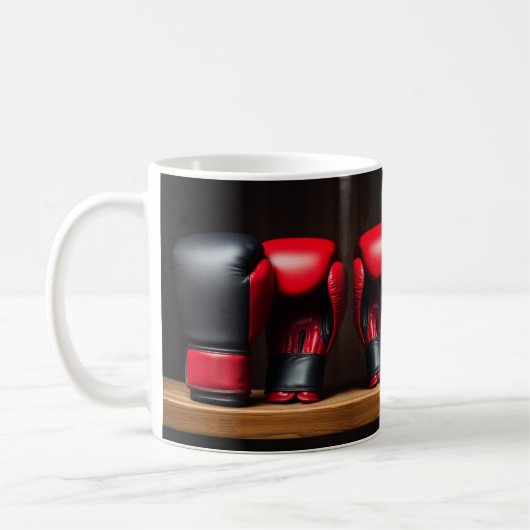 ボクシンググローブ コーヒーマグカップ (左)