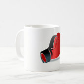 ボクシンググローブ コーヒーマグカップ (正面左)