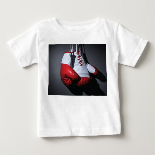 ボクシンググローブ ベビーTシャツ (正面)