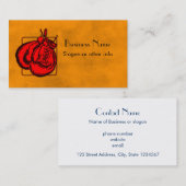 ボクシンググローブ 名刺 (正面/裏面)