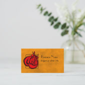 ボクシンググローブ 名刺 (スタンド正面)