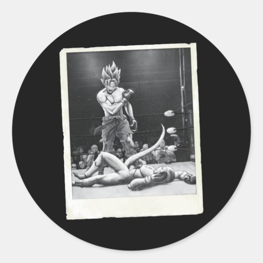 ボクシングゴク ラウンドシール (正面)