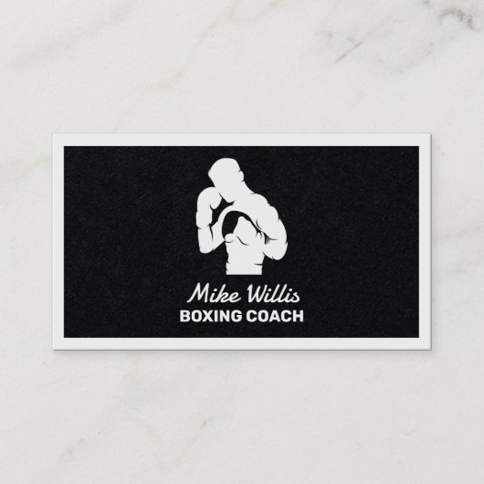 ボクシングジムプレミアム 名刺 (正面)