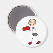 ボクシングスティック形磁石 マグネット (正面/裏面)