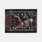 ボクシングスパーリング – グローブファイターボクサースケルトンTa フリースブランケット (正面(横))