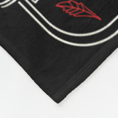 ボクシングスパーリング – グローブファイターボクサースケルトンTa フリースブランケット (角)