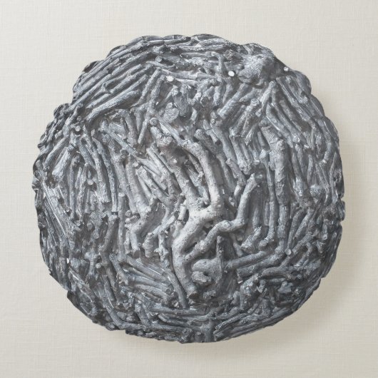 ボクシングス：月 ラウンドクッション (正面)