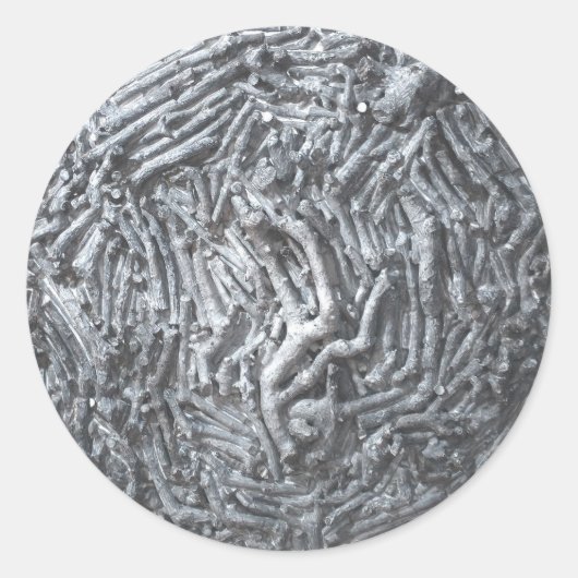 ボクシングス：月 ラウンドシール (正面)