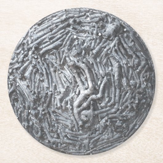 ボクシングス：月 ラウンドペーパーコースター (正面)