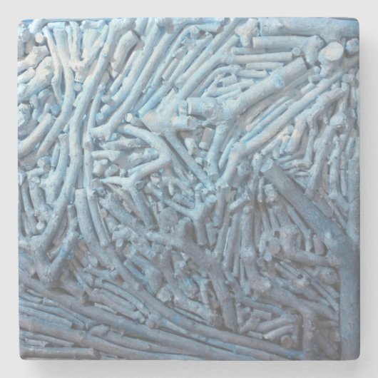 ボクシングス：青 ストーンコースター (正面)