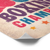 ボクシングチャンピオンズヴィンテージのポスター ポスター (角)