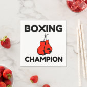 ボクシングチャンピオン スタンダードカクテルナプキン (インサイチュ)