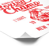 ボクシングチャンプニューヨークボクシングクラブファイト懸命 フォトプリント            (角)