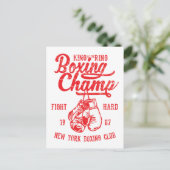 ボクシングチャンプニューヨークボクシングクラブファイト懸命 ポストカード (スタンド正面)