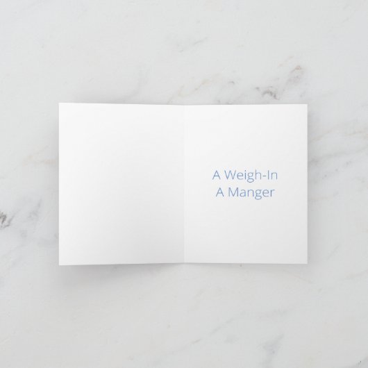 ボクシングデイクリスマス カード (内部)