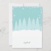 ボクシングデイパーティの招待状 招待状 (裏面)