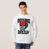 ボクシングデイ2024クリスマス長袖 Tシャツ (正面フル)