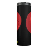 ボクシングデザイン熱タンブラー タンブラー (裏面)