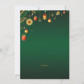 ボクシングデーの招待状 招待状 (裏面)