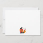 ボクシングデー オーバル 招待状 (裏面)