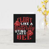 ボクシングトレーニングジムボクサーチャンピオン カード (黄色い花)