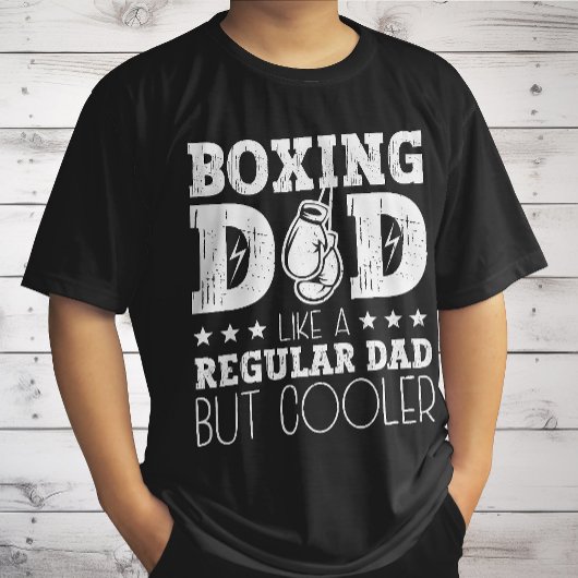 ボクシングパパ通常のパパのようだがクール Tシャツ