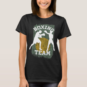 ボクシングパラウコンバットスポーツファイターボクシング Tシャツ