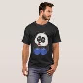ボクシングパンダベア Tシャツ (正面フル)