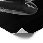 ボクシングパンチトレーニング やる気を起こさせる ポスター (角)